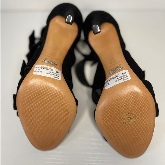 SCHUTZ MIRANDA BLACK SANDAL - Picture 4 of 4